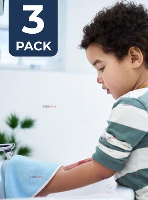 Pack 3 Toalla de Manos 100% Algodón Niño Surtido
