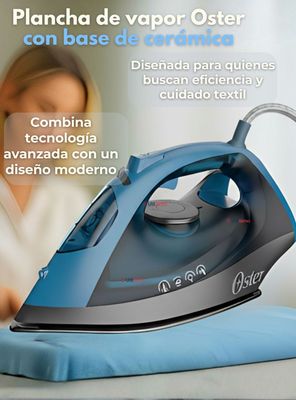 Imagen 2 del producto Plancha de vapor Oster® con base de cerámica GCSTBS6052 Cable Giratorio