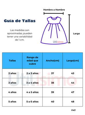 Imagen 2 del producto Vestido de Algodón Manga Corta de 2 a 5 Años Tedmimak Verano Red Princess