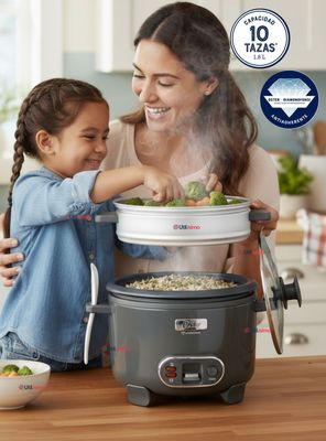 Imagen 1 del producto Oster Arrocera 3en1,Recubrimiento Antiadherente 1,8 L Oster DiamondForcen,CKSTRC10DFSKE Version 2026