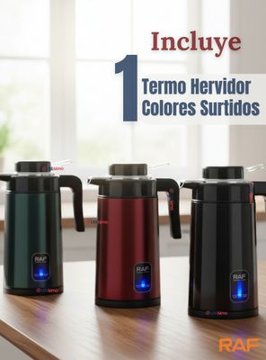 Imagen 2 del producto Termo Hervidor Eléctrico RAF 1360W Capacidad 2 Litros Color Surtido