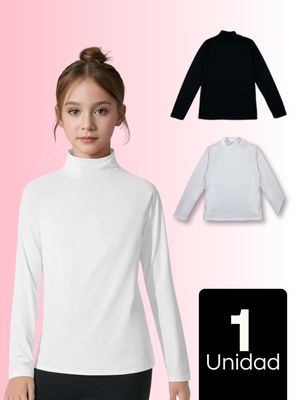 Camiseta Polera Beatle Niña Primera Capa Algodón