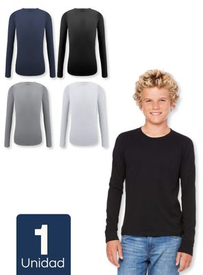 Camiseta Polera Polar Niño Primera Capa