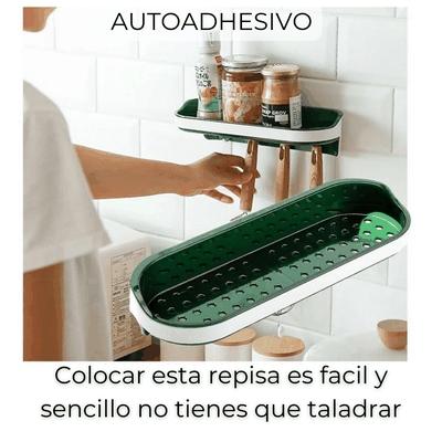 Imagen 2 del producto Estantes Organizador De Pared Cocina Baño