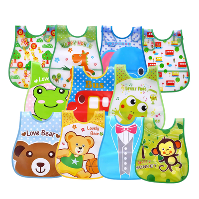 Imagen 2 del producto Pack 3 Baberos Plásticos Regulables Para Bebés Jump Kids