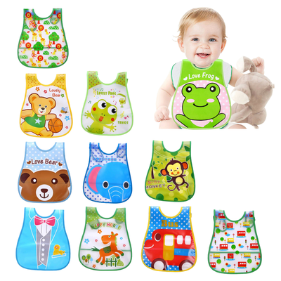 Pack 3 Baberos Plásticos Regulables Para Bebés Jump Kids