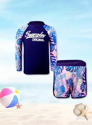 Imagen 2 del producto TRAJE DE BAÑO 2 PIEZAS MANGA LARGA NIÑA JUMP KIDS