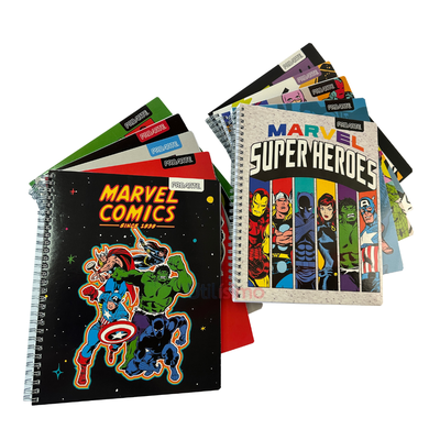 Pack 10 Cuadernos Comics Matemática 7MM 100 hojas