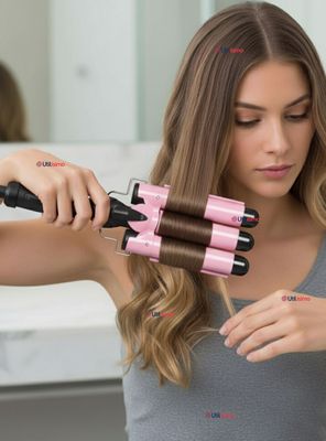 Rizadora Barril de 32mm Con Calentamiento Rápido Para Ondas Perfectas