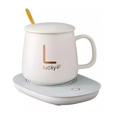 Imagen 1 del producto Taza Con Calentador Eléctrico 55°c Tazón + Caja De Regalo