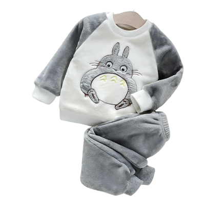 Set Invierno 2 Piezas Buzo Niño Conejo Blanco Jump Kids