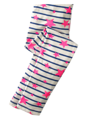 Calzas Niña Estrellas Jump Kids 100% Algodón