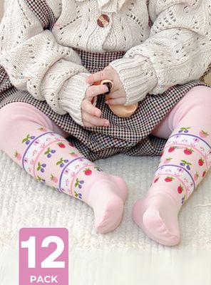 Pack 12 Pantys Primera Capa Diseños Surtidos Ballerina Bebé