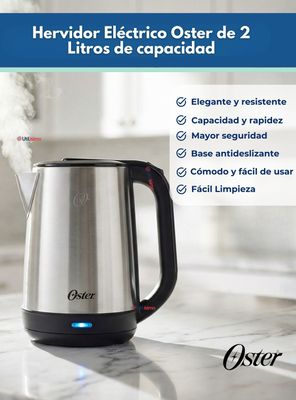 Imagen 2 del producto Hervidor Eléctrico Oster de 2 Litros de capacidad, BVSTKT674