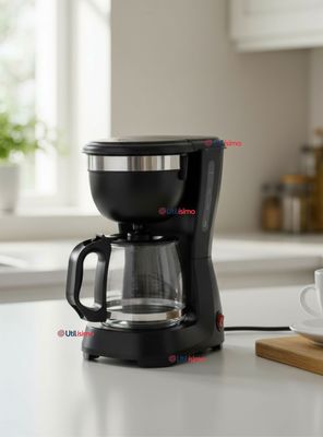 Cafetera Eléctrica 600W de Potencia Capacidad 6 Tazas Con Filtro Reutilizable