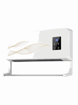 Imagen 2 del producto Calefactor Ventilador 2en1 Portátil Modular Pared Y Varilla De Secado