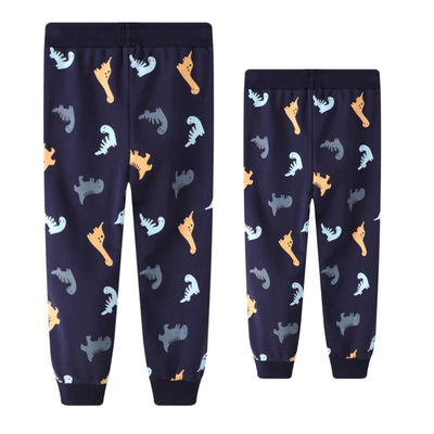 Pantalon Buzo Niño 100% Algodón Dinosaurio Jump Kids
