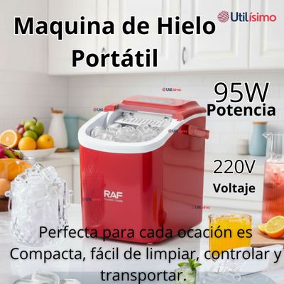 Imagen 2 del producto Maquina para hacer Hielo Portátil Premium Hogar