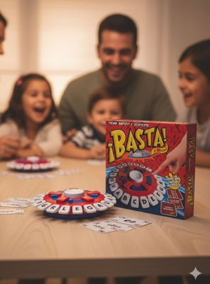 Basta Juego De Palabras Calidad Premium Piensa Rápido Y Contesta Stop Original