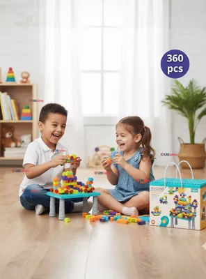 Juego de Bloques Construcción de 360 piezas para Niño o Niña