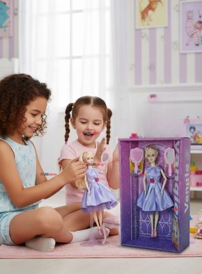 Set Juego de Muñeca Princesa Con Espejo Y Peine