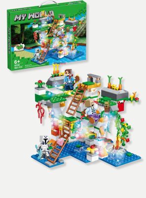 Juguete Bloques de Construcción My World Con Luces de 562 Piezas para Niños