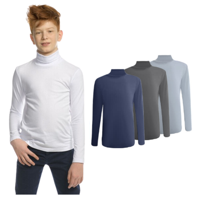 Pack 4 Camiseta Polera Beatle Polar Niño Primera Capa