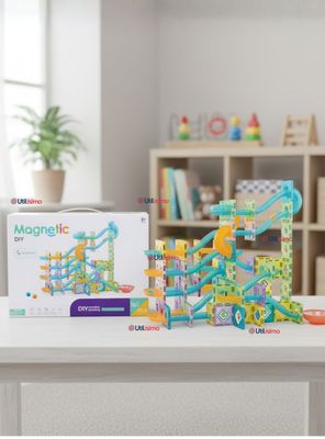 Imagen 1 del producto Pista Armable Bloques Magnético 3D de 160 Piezas Niño o Niña