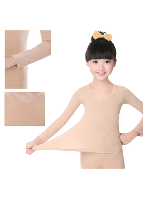 Imagen 2 del producto Camiseta Manga Larga Niña Algodón Elástica Segunda Piel