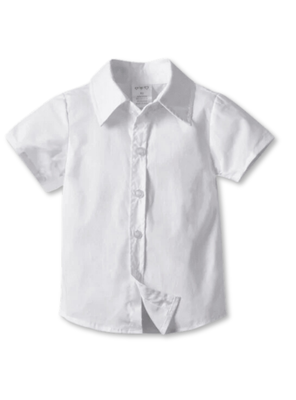 Imagen 2 del producto Conjunto de Vestir con Pantalón y Tirantes Bebé Niño 6 a 18 meses Beige