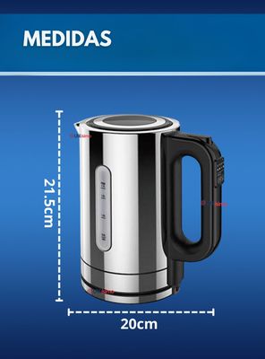Imagen 2 del producto Hervidor eléctrico Oster® Capacidad 1.7 Litros control de temperatura BVSTKT8970