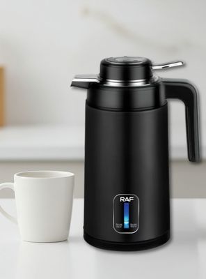 Imagen 1 del producto Termo Hervidor Eléctrico Acero Inoxidable 2 Litros Negro