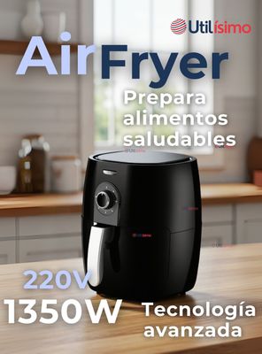 Imagen 2 del producto Freidora De Aire Capacidad 5 Litros 1350W de Potencia Air Fryer Premium