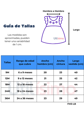 Imagen 2 del producto Vestido Sin Mangas Estampado Bebé Niña 9 a 36 Meses Pink Flower