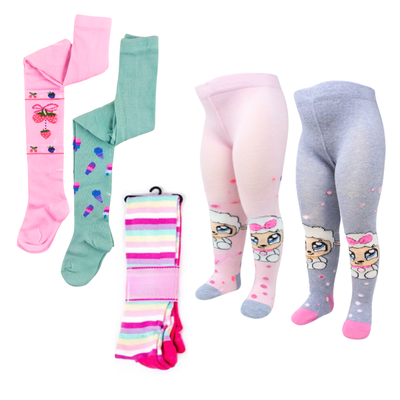 Pack 3 Pantys Primera Capa Invierno Niña Ballerina