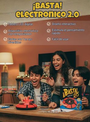 Imagen 2 del producto Basta Electrónico 2.0 Juegos de Mesa Piensa Rápido
