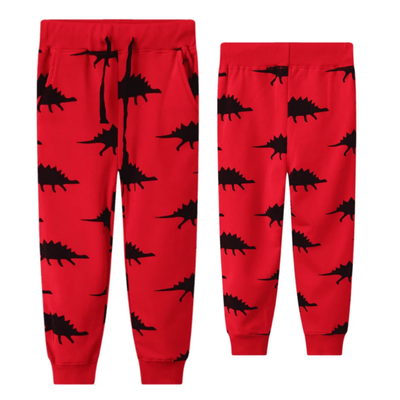 Pantalon Buzo Niño 100% Algodón Dinos Jump Kids