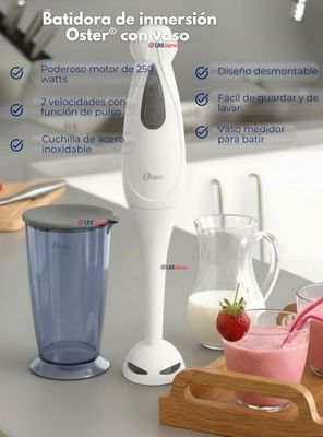 Imagen 2 del producto Batidora de inmersión Oster® con vaso 2609