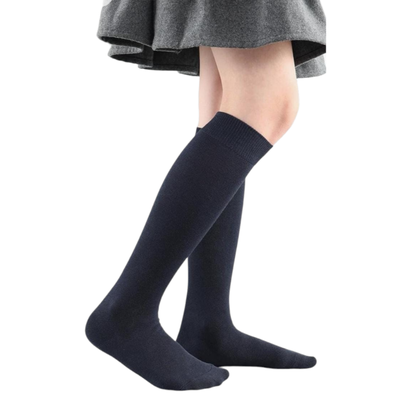 Pack 1 Calcetines Escolar Largo Azul Acrílico OMAS