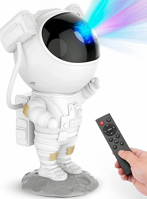 Proyector Astronauta de Luz Led Galaxia con Parlante USB Bluetooth