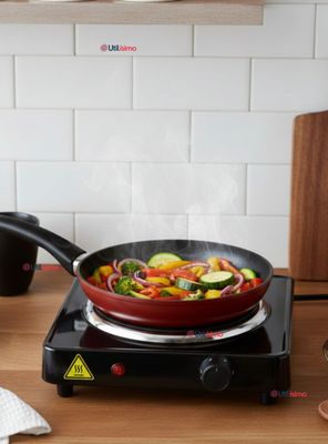 Imagen 1 del producto Cocina Cocinilla Eléctrica 1 Plato Encimera 1000W de Potencia