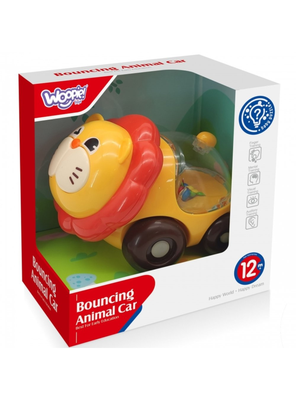 Imagen 2 del producto Autos Sonajero Juguete Animales infantiles Niños Diseño León Amistoso
