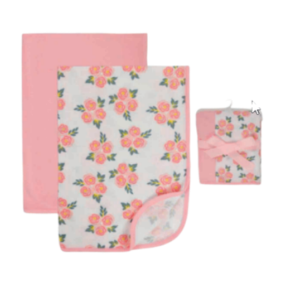 Set De 2 Mantas De Algodón Para Bebés Tedmimak Surtido