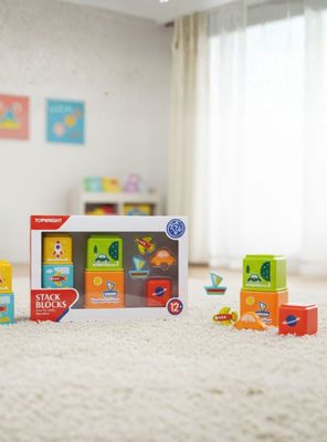 Juego Didáctico Bebé Encaje Apilable Torre Con Figuras para Niña o Niño