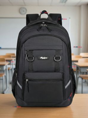 Imagen 1 del producto Mochila Ejecutiva Oficina Notebook Impermeable Resistente 44cm Negro 20L