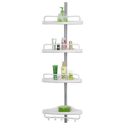 Organizador Esquinero Ducha Baño Multiuso 4 Pisos Ajustable