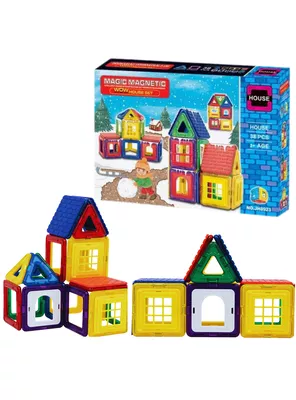 Bloques Magnéticos 38 Piezas Juguete Didactico Niño Niña