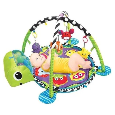 Imagen 2 del producto Gimnasio Didáctico 3 X 1 Con Pelotas Tortuga Bebés Jump Kids