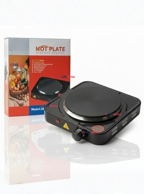 Cocina Cocinilla Eléctrica 1 Plato Encimera 1000W de Potencia Color Negro