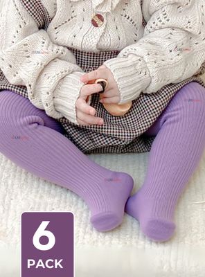 Pack 6 Pantys Primera Capa Unicolor Surtido Ballerina Bebé